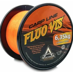 Anaconda Fluovis Orange Carp Line 1200 m