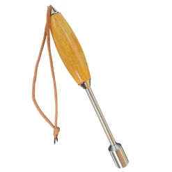 Angelspezi Luxus Fischtöter Naturholz/Edelstahl 23 cm