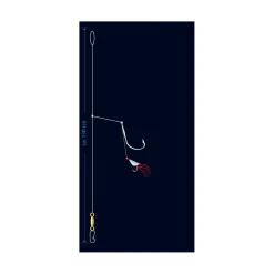 Aquantic Bite Over Rig red 8/0-1/0 130 cm Überbeißer