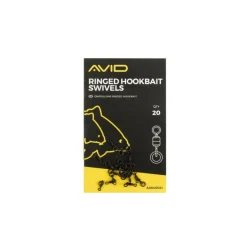 Avid Carp Ringed Hookbait Swivels 20 Stück