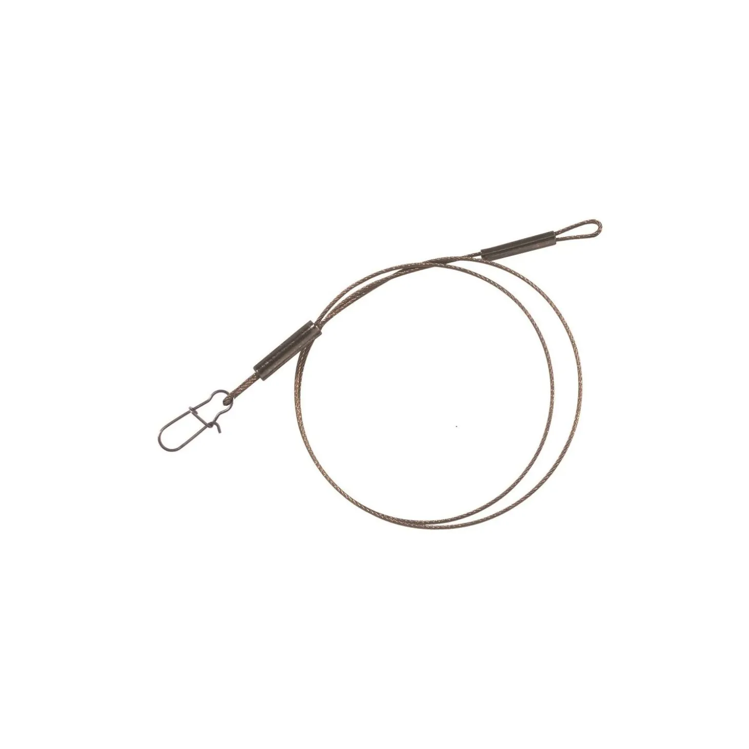 Balzer 7x7 Niroflex Stahlvorfach Karabiner/Schlaufe