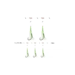 Daiwa GrandWave Dorsch- & Köhlervorfach 150 cm glow octopus