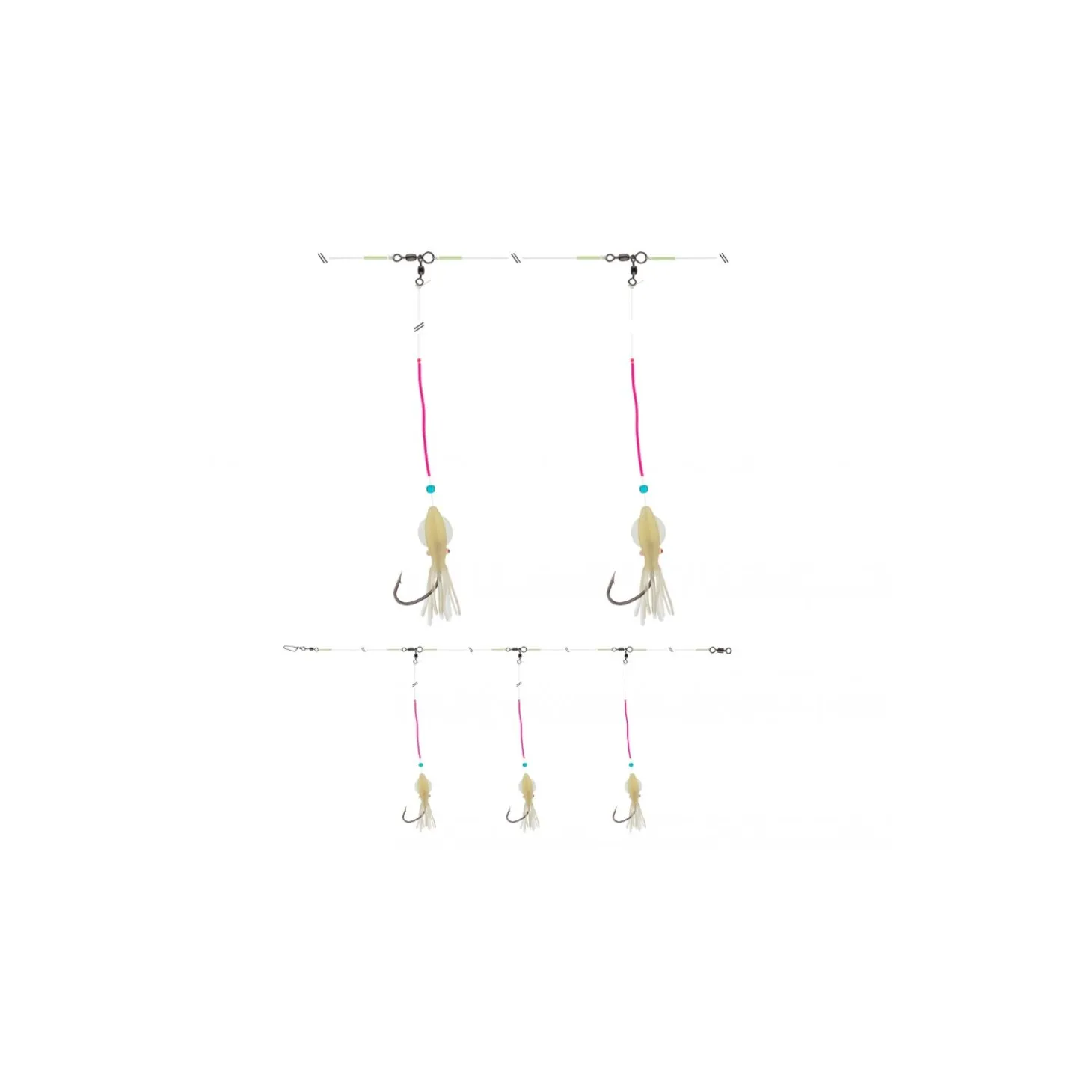 Daiwa GrandWave Seehecht-Vorfach 300 cm super-strong weiss