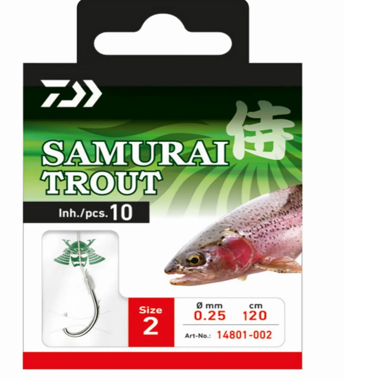 Daiwa Samurai Forellenhaken 120 cm