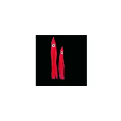 Dega Oktopus 9 cm 5 Stück Japan-rot