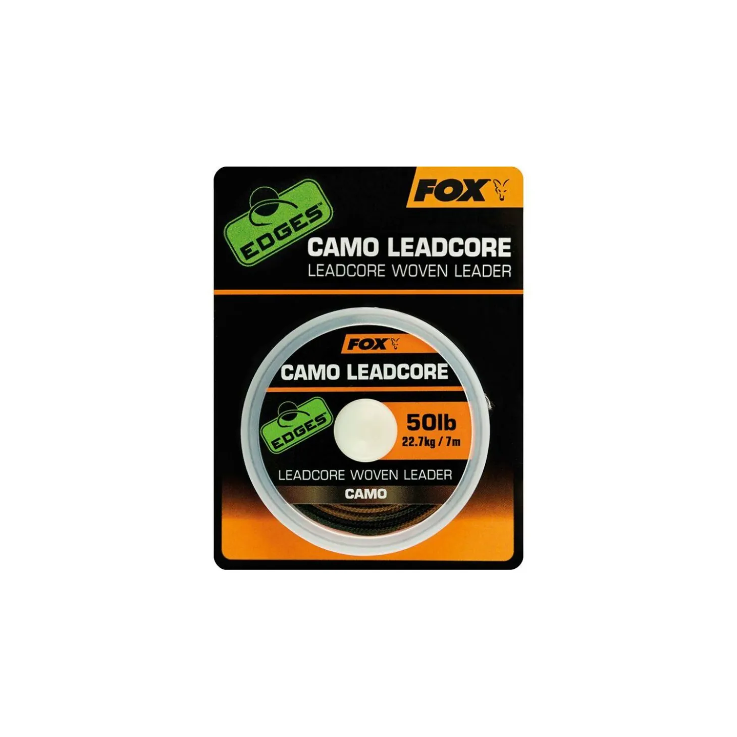 Fox Edges Camo Leadcore Woven Leader