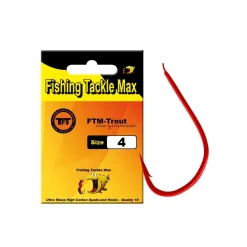 FTM Haken lose Bienenmade rot 15 Stk.
