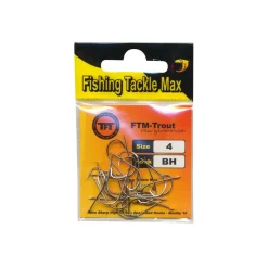 FTM Haken lose Bienenmade nickel 15 Stk.