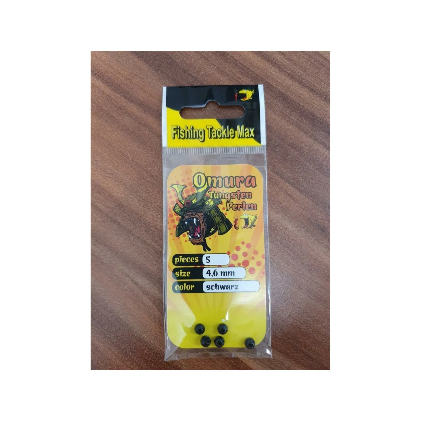 FTM Omura Tungsten Perle 2,8 mm rundes Loch