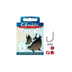 Gamakatsu Angelhaken gebunden Brasse Blau 75 cm