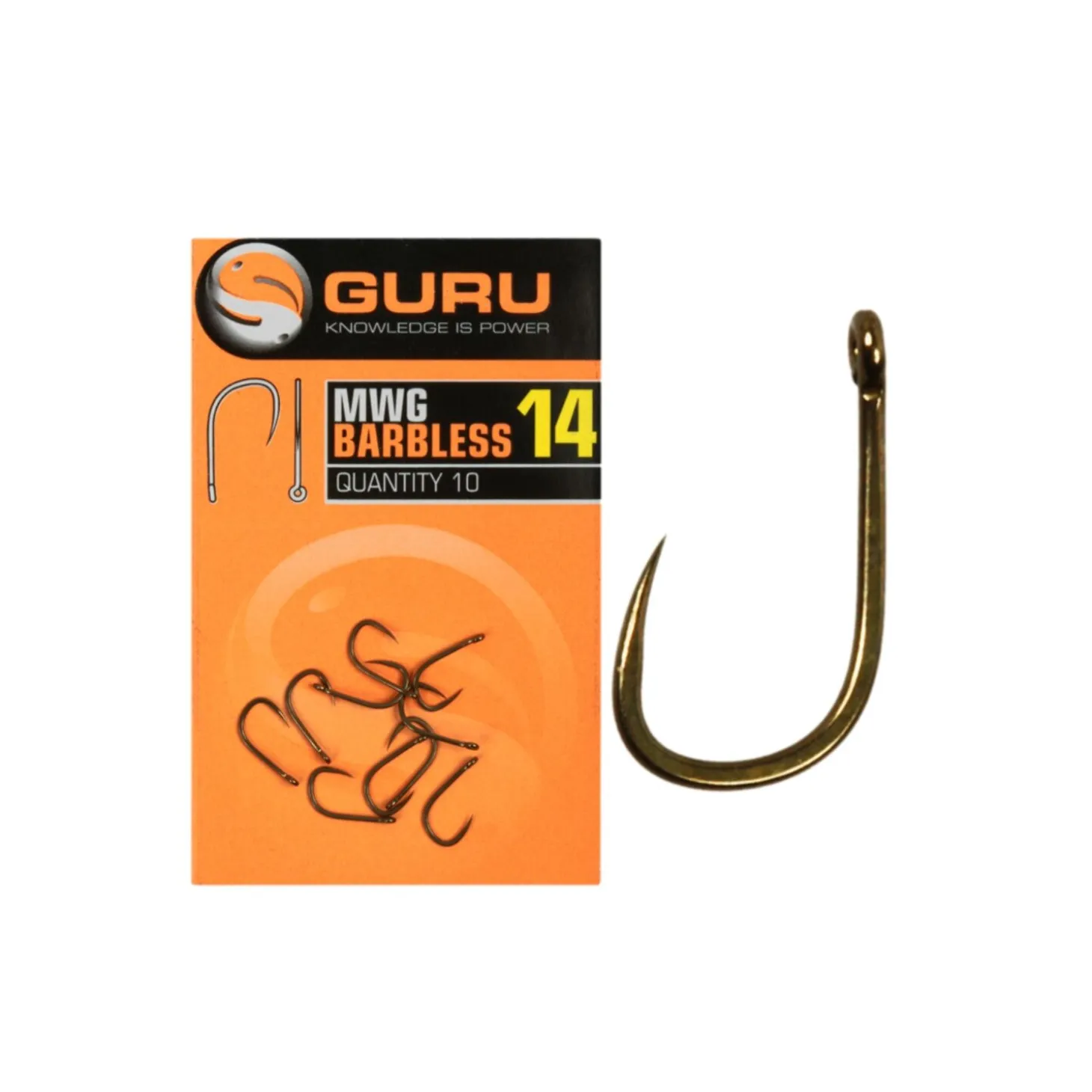 Guru Micro Barbed Haken MWGB Size 14