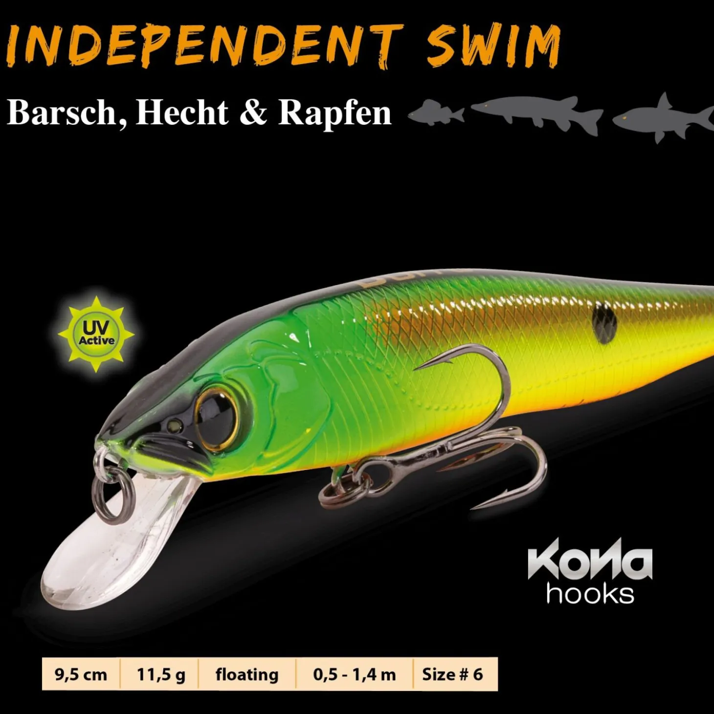 IC DOIYO Independent Swim suspending UV 95 mm