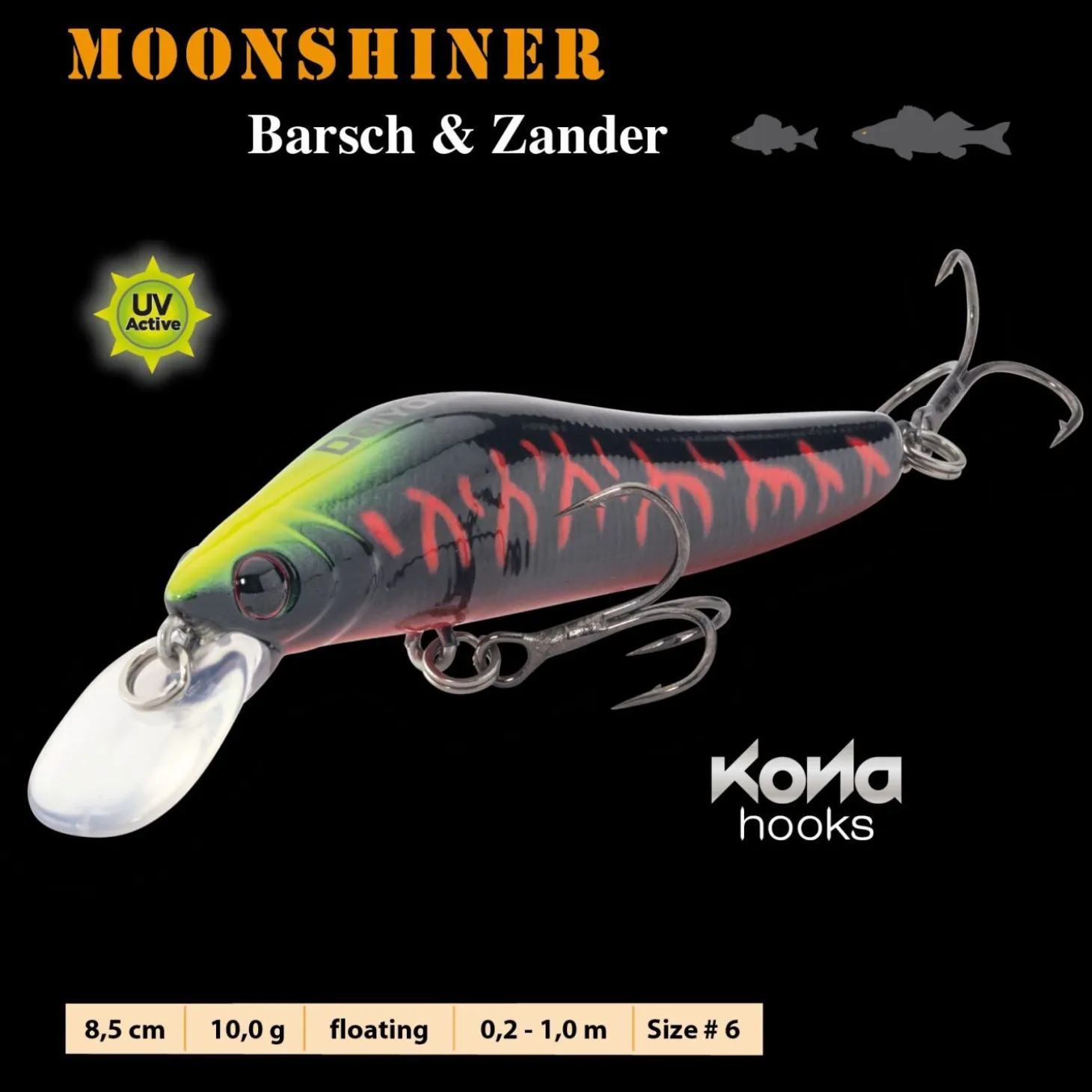 IC DOIYO Moon Shiner Z floating UV 85 mm