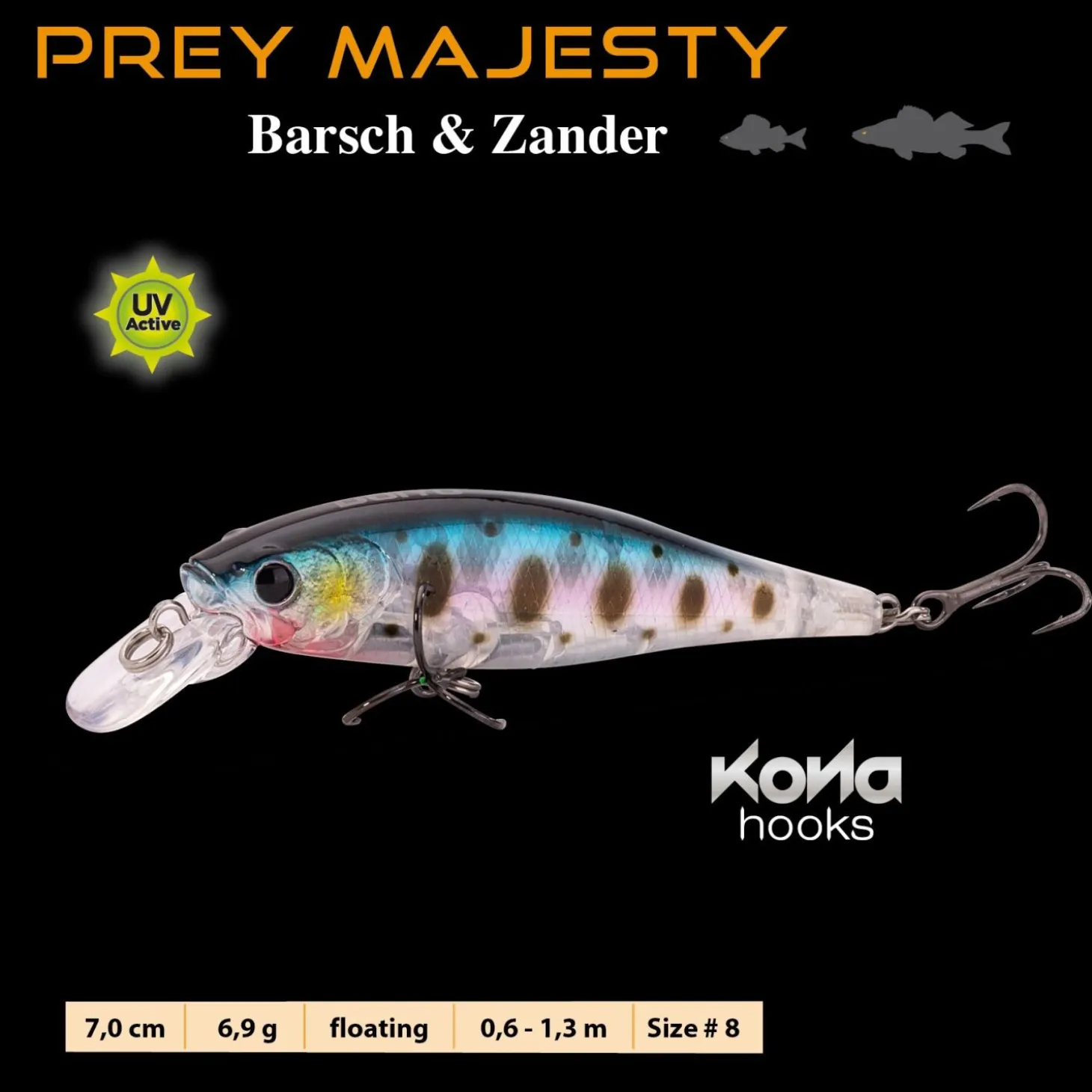 IC DOIYO Prey Majesty floating UV 70 mm