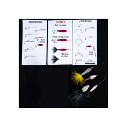 Inno Troutbait Holder System langsam sinkend - transparent Komplettset