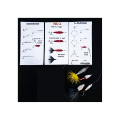 Inno Troutbait Holder System schwimmend - Weiss Komplettset