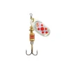 Jenzi Spinner Phantom Classic Nature Silber Rote Punkte Gr. 2