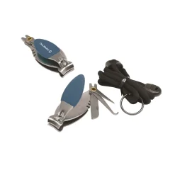 KINETIC MULTI CLIPPER 3"/8CM BLUE/SILVER