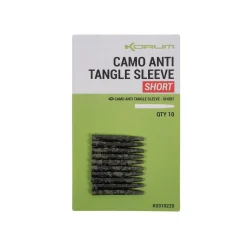 Korum CAMO Anti Tangle Sleeve - Kurz 10 Stück
