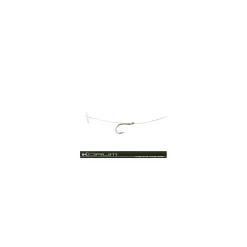 Korum Hair Haken mit Quickstops on Hair Gr. 16