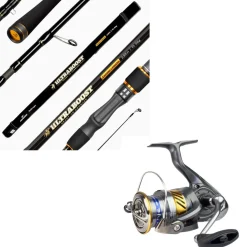 Lieblingsköder Bullseye Ultraboost Zander 2,65 m 10-50 g + Daiwa Laguna LT 4000C