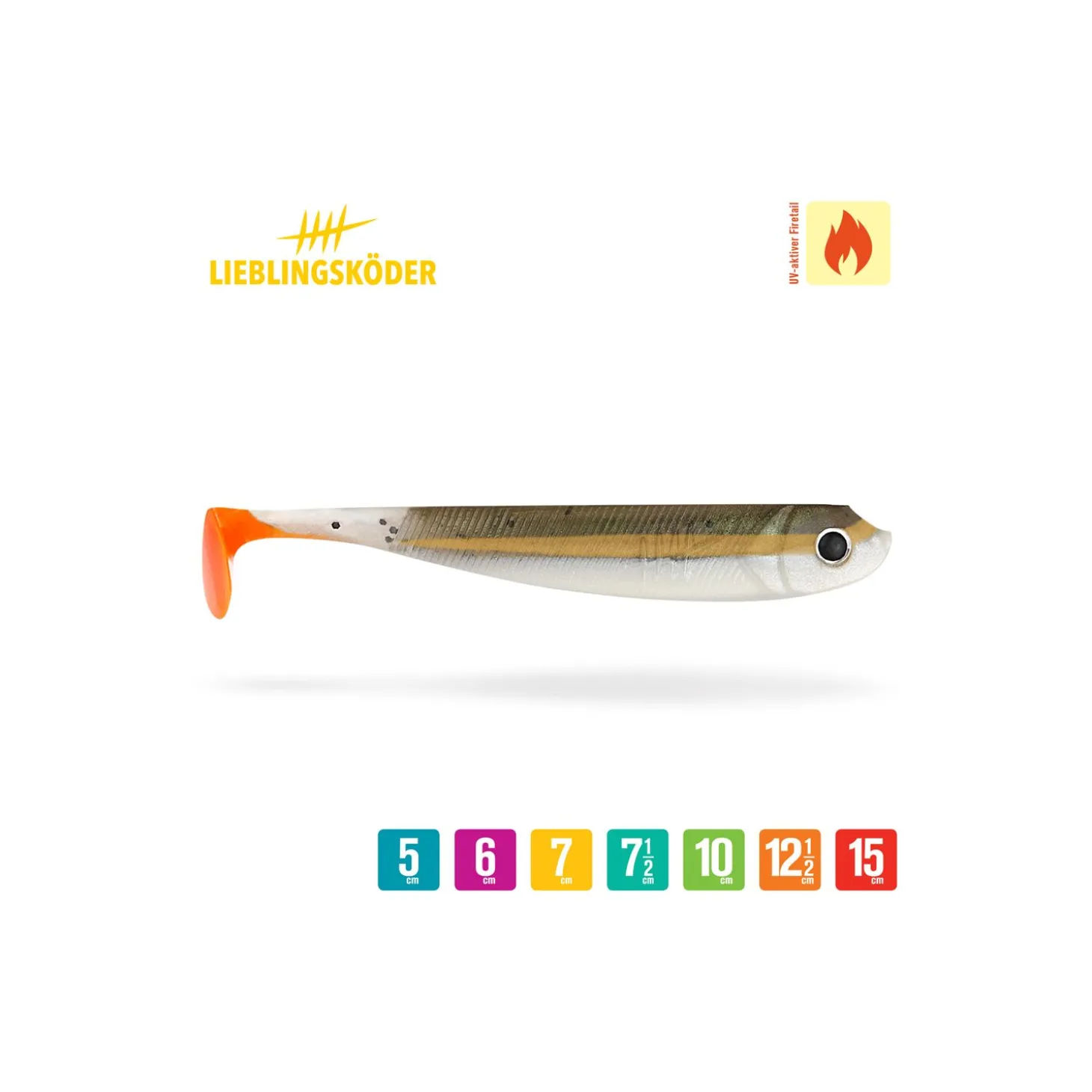 Lieblingsköder Gummifische 12,5 cm