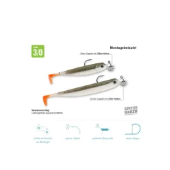 Lieblingsköder Spitze Haken Jigköpfe Expertenset M12 + 20 Gummifische