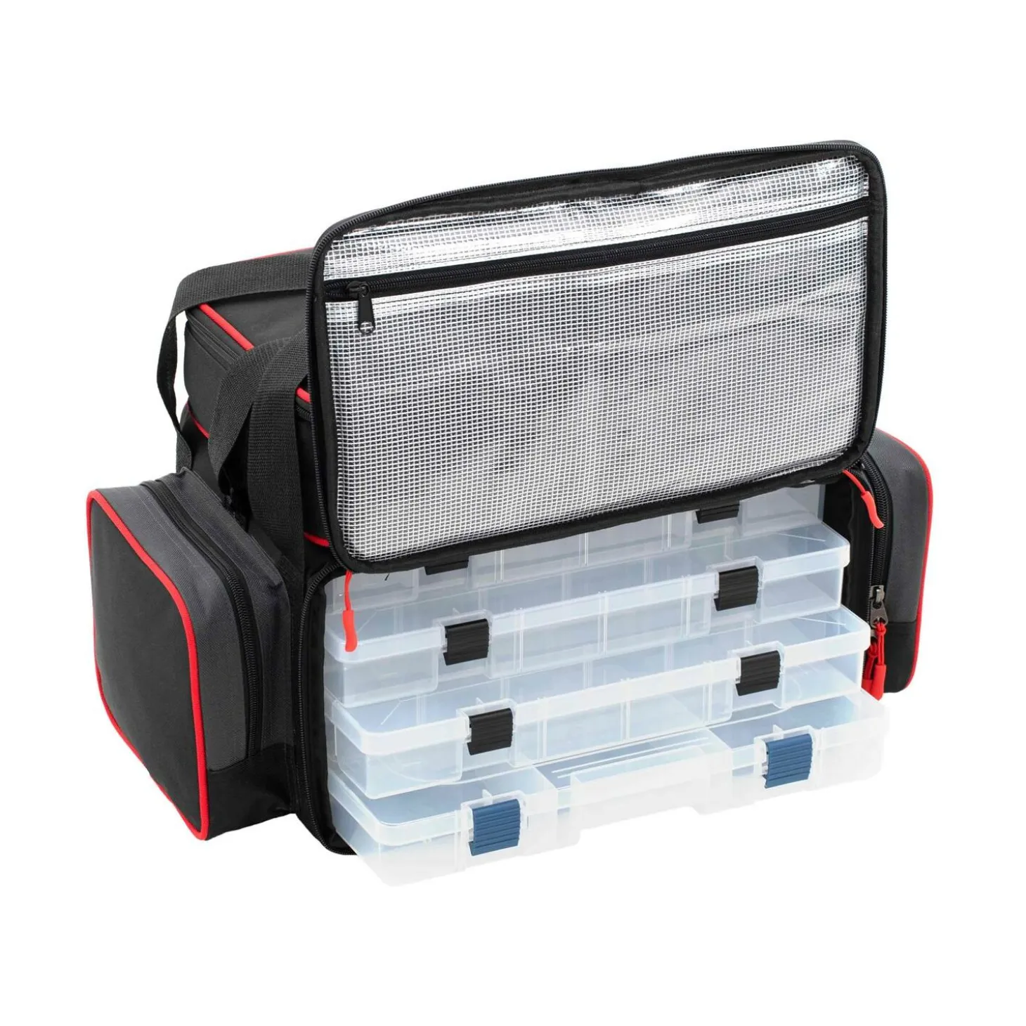Mikado Angeltasche mit Boxen Gr. L 49 cm x 26 cm x 32 cm