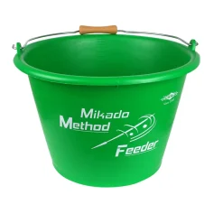 Mikado Eimer Method Feeder Futtereimer Kapazität 17 liter grün