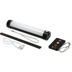 Mikado Lampe Zelt Lampe 100 Lumen mit Fernbedienung und USB