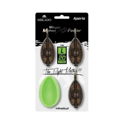 Mikado Method Feeder Set Gr. L 3x50g + Feeder Form