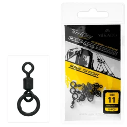 Mikado Rollwirbel mit Split Ring Gr. 11
