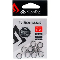 Mikado Splitring Sprengringe Gr. 9 x 0,9 mm 10 Stück