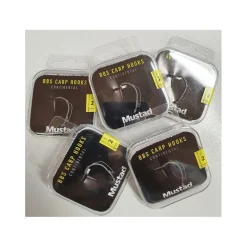 Mustad Karpfenhaken BBS Carp Hooks Chodda Gr.8 5 Stück