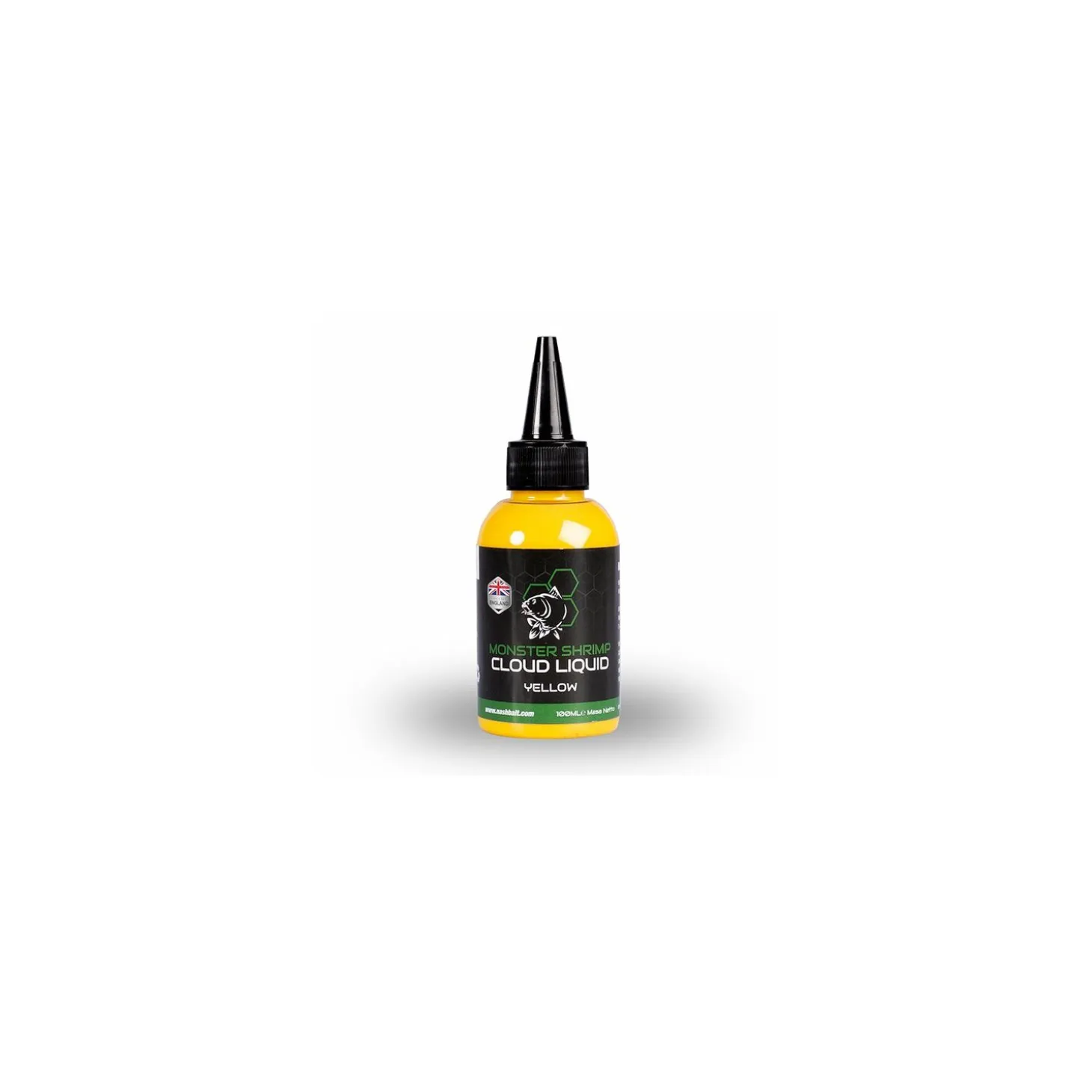 Nash Bait Monster Shrimp Cloud Liquid 100ml Yellow