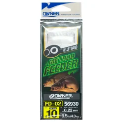 Owner Method Feeder Haken mit Pelletband - Gr. 12