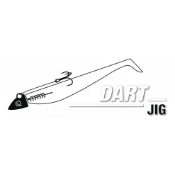 Quantum Q-Screw-Jigs Dartkopf Matt Schwarz