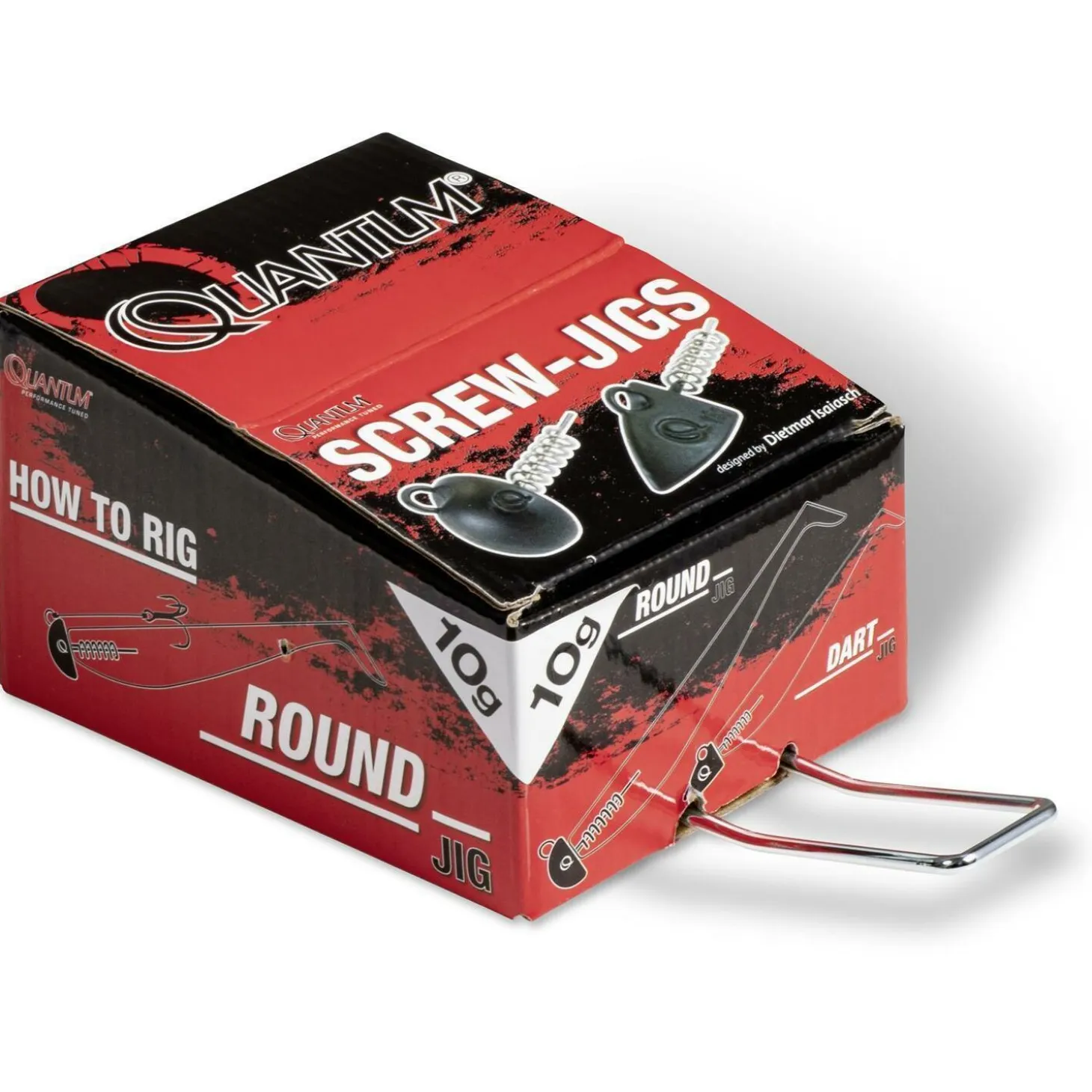 Quantum Q-Screw-Jigs Dartkopf Matt Schwarz