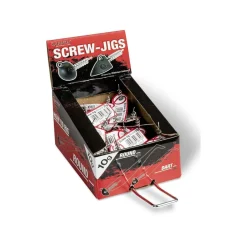 Quantum Q-Screw-Jigs Rundkopf Matt Schwarz