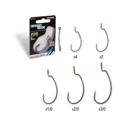 Quantum 4street Offset-Haken #2 dg black red