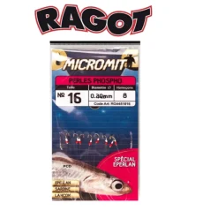 Ragot Mini Heringsvorfach Gr. 16 0,20 mm 8 Haken
