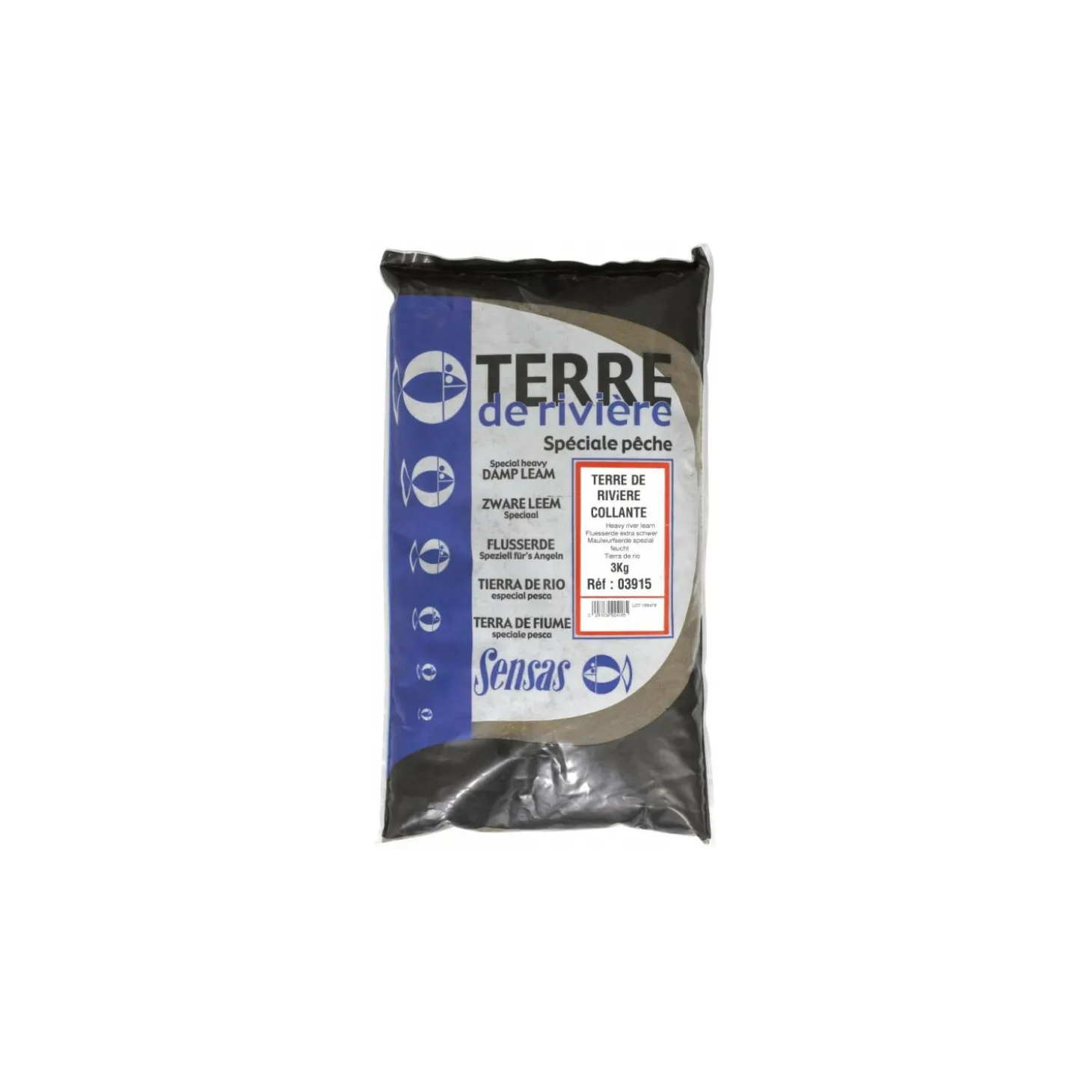 Sensas Flusserde Klebrig 3 kg