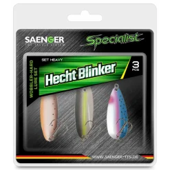 Sänger Specialist Hecht Blinker Set Heavy 3 Stück