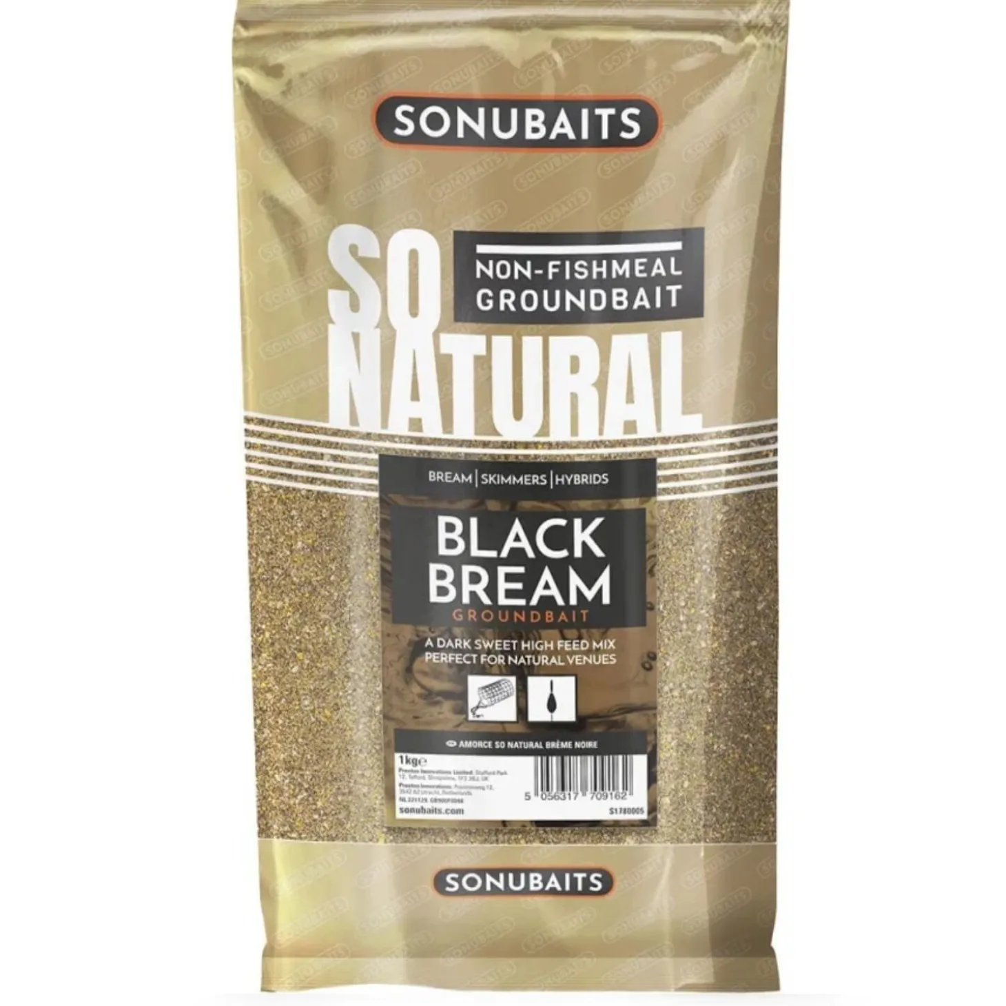 Sonubaits SO Natural 1 kg Black Bream
