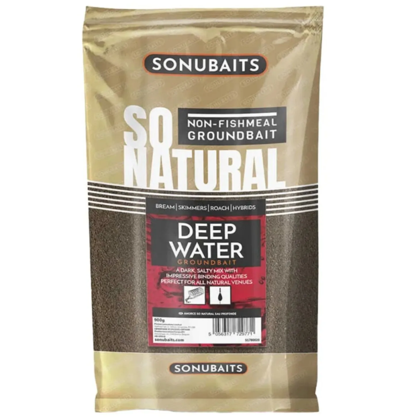 Sonubaits So Natural Groundbait Deep Water 0,9kg
