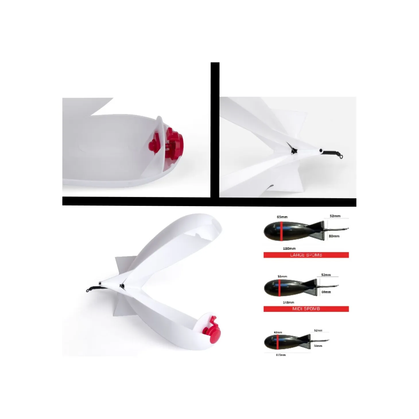 Spomb White Größe XL