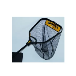 Sportex Alu Kescher gummiert 80x70 cm Raubfischkescher