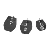 Spro Freestyle Chatter Blades - Matte Black 16 mm