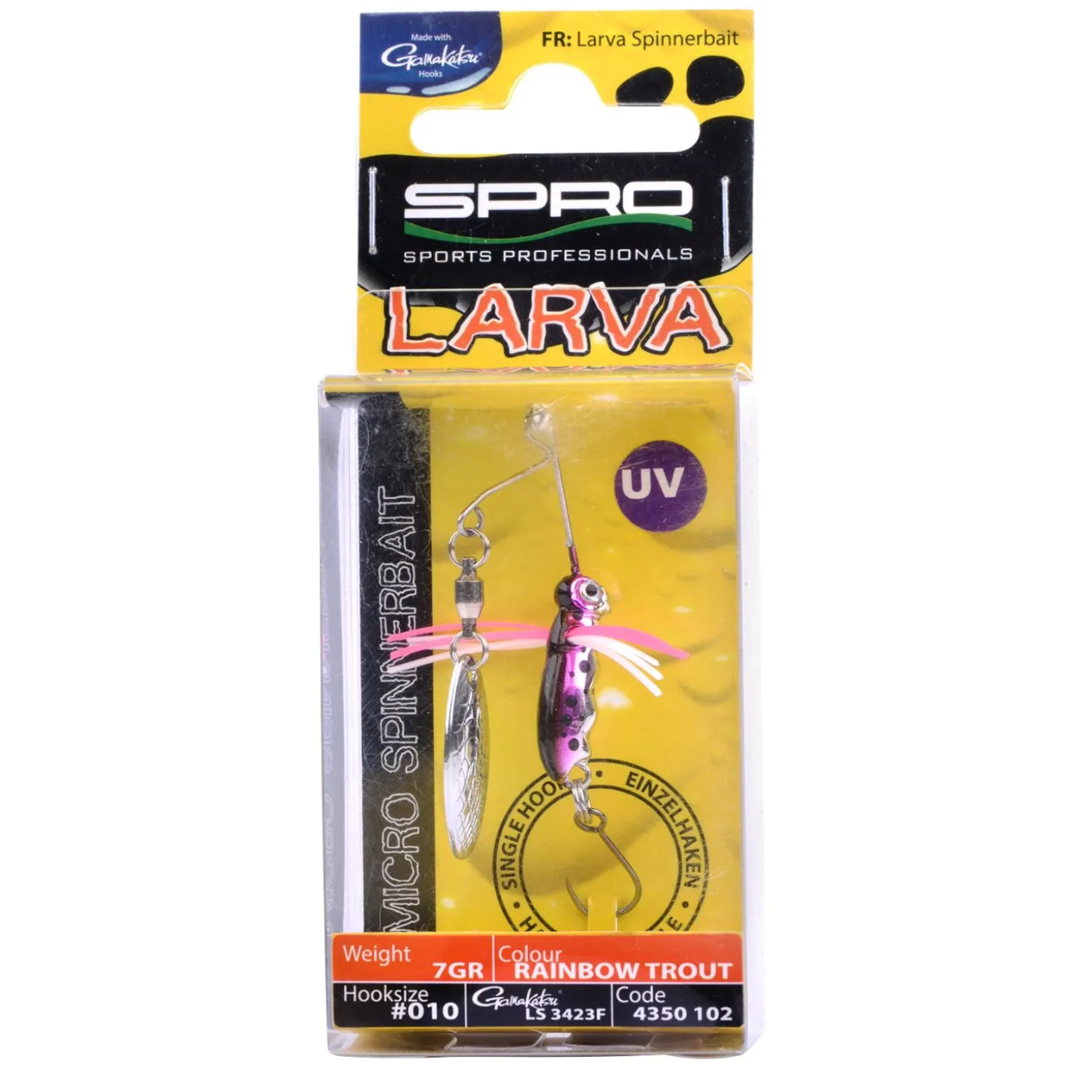 Spro Larva S-Bait Single Hook 4 cm 7 g
