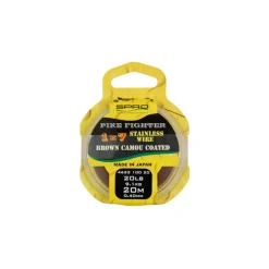 Spro Pike Fighter 1x7 Brown Coated Wire